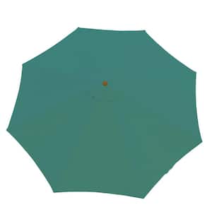 9 ft. Market Patio Umbrella in Green