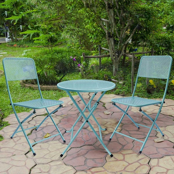 pastel bistro set