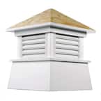 Kent 26 in. x 32 in. Vinyl Cupola with Wood Roof