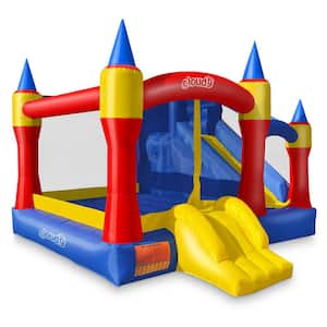 Cloud 9 Royal Slide Bounce House with Blower Inflatable Bouncing Jumper for Kids