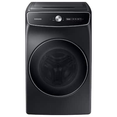 6.0 cu. ft. Total Capacity Smart Dial Washer with FlexWash and Super Speed Wash in Brushed Black