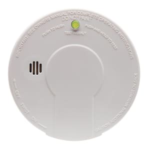 Firex Hardwired Smoke Detector with Photoelectric Sensor and 9-Volt Battery Backup