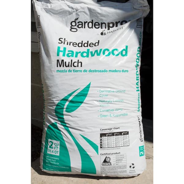 GARDEN PRO By Harvest 2-cu ft Brown Hardwood Mulch GARDEN PRO By Harvest 2-cu ft Brown Hardwood Mulch