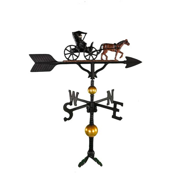 Montague Metal Products 32 in. Deluxe Country Dr. Weathervane