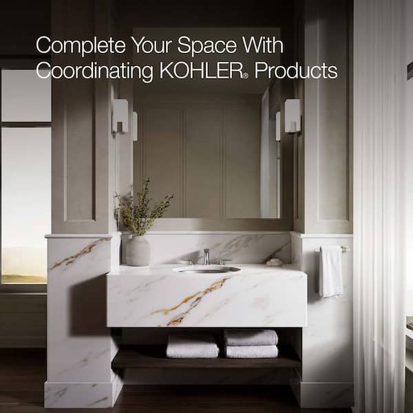 KOHLER Bachata 20 in. x 19.875 in. Undermount Bathroom Sink in