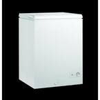 32.3 in. 6.9 cu. ft. Manual Defrost Chest Freezer with LED Light Type in White
