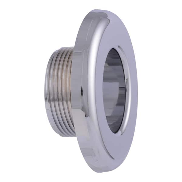 Large Hole Fixture Outlet Box Escutcheon in Chrome (10-Pack)
