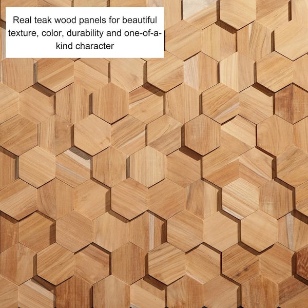 High-Quality hexagon wood for Decoration and More 