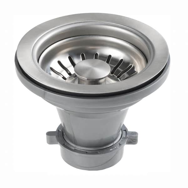 KRAUS Drop-In Stainless Steel 33 in. 1-Hole 60/40 Double Bowl