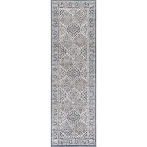 Madison Oriental Gray 2 ft. x 10 ft. Indoor Runner Rug