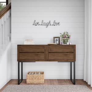 "Live Laugh Love" Metal Cutout Sign