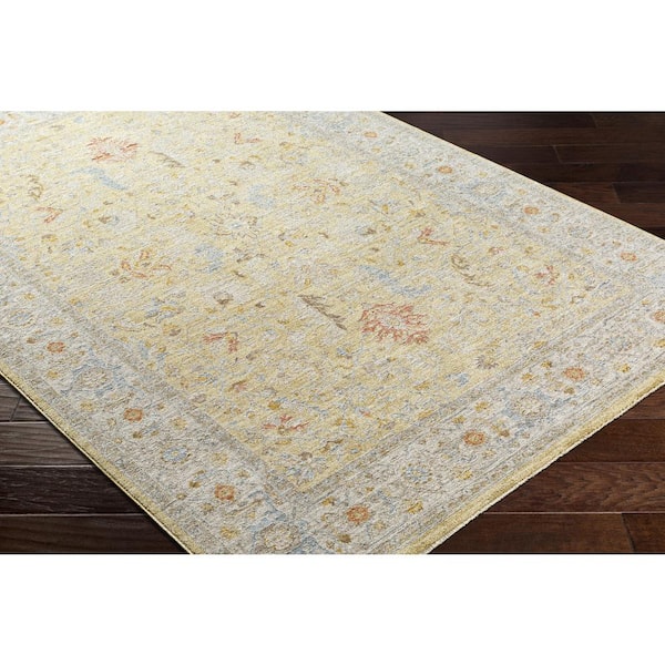 Avant Garde AVT-2374 Gray 2 ft. x 7 ft. Machine Woven Runner Rug