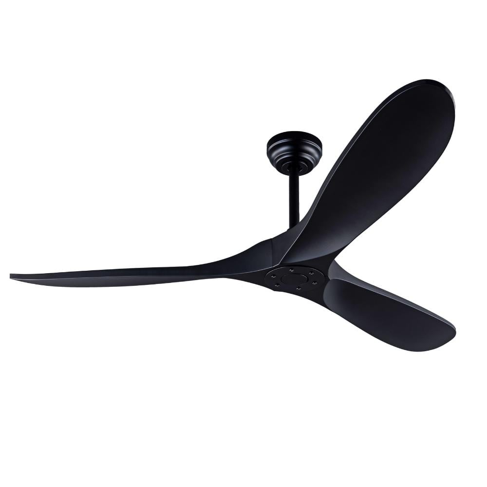 52 in. Indoor/Outdoor Black Downrod Ceiling Fan with Reversible DC Motor and Remote Control price history on PriceWatchPro