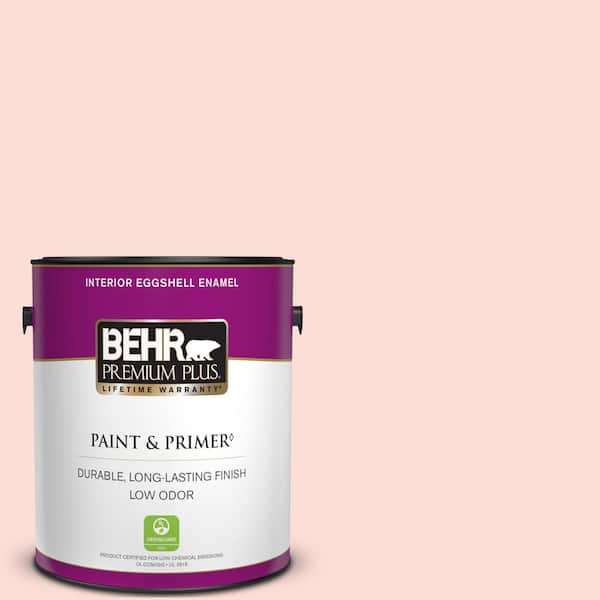 BEHR PREMIUM PLUS 1 gal. #200C-2 Botticelli Angel Eggshell Enamel Low Odor Interior Paint & Primer