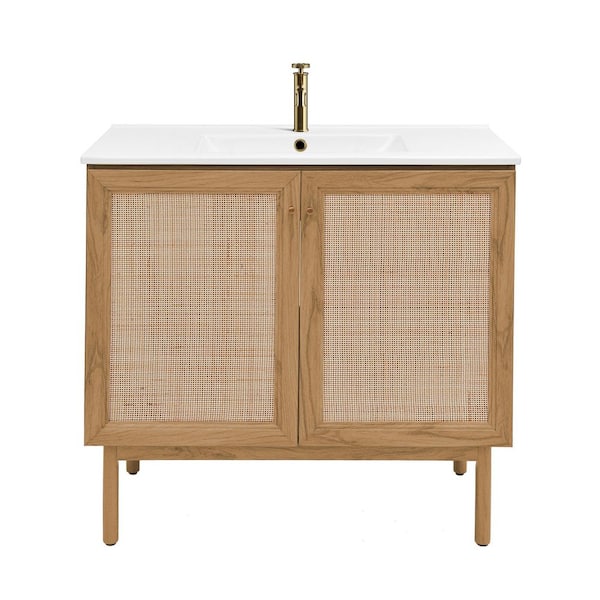 Classe 36 in. Bathroom Vanity in Oak