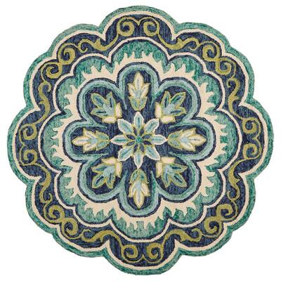 4' Round - Area Rugs - Rugs - The Home Depot