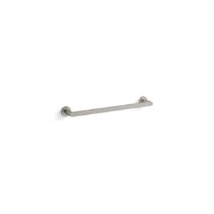 Composed 18 in. Towel Bar in Vibrant Brushed Nickel