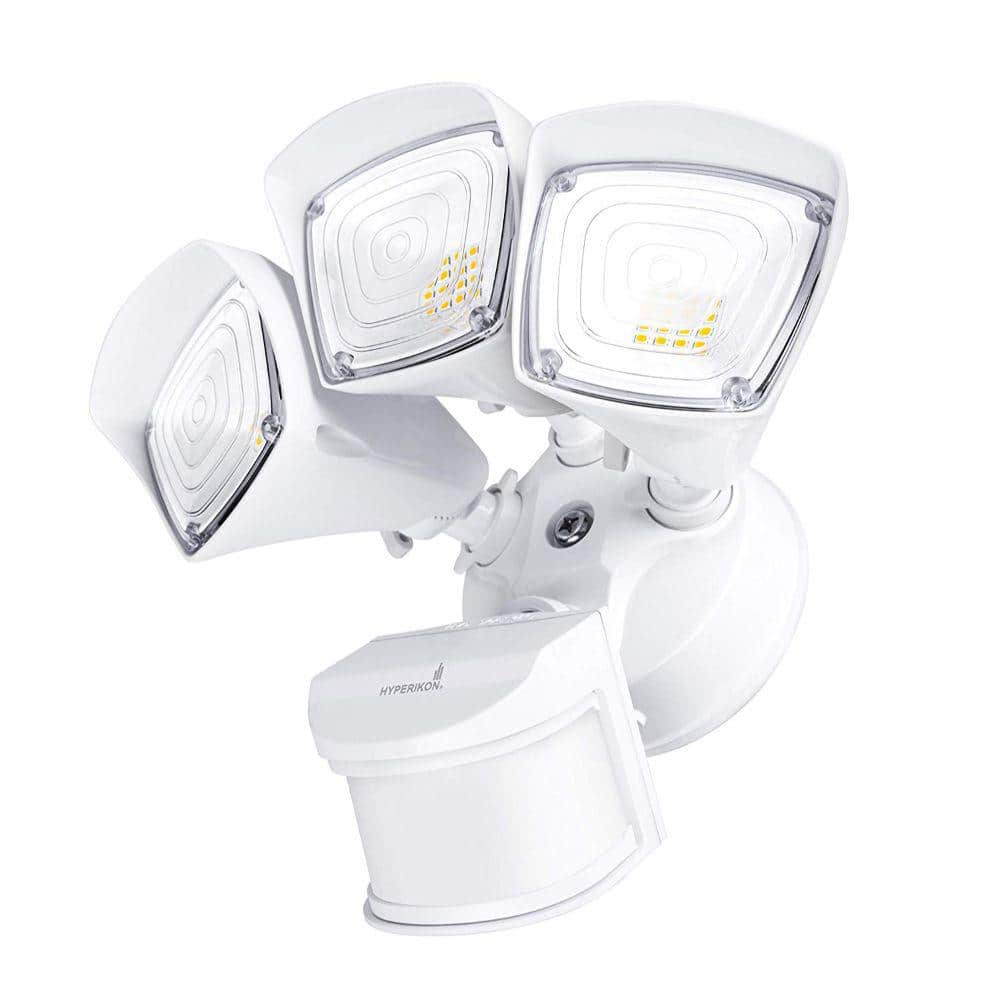Reviews for Hyperikon 3-Head Security 37.5-Watt 270 White Motion ...