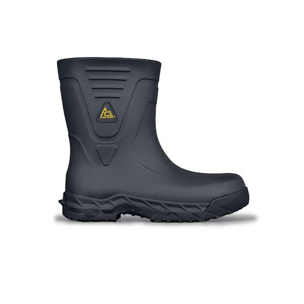 Ace Bullfrog Pro II CT Unisex Black EVA Slip-Resistant Composite Toe Work Boot