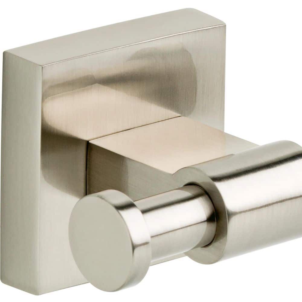 Maxted Satin Nickel Wall Mounted Double Robe Hook