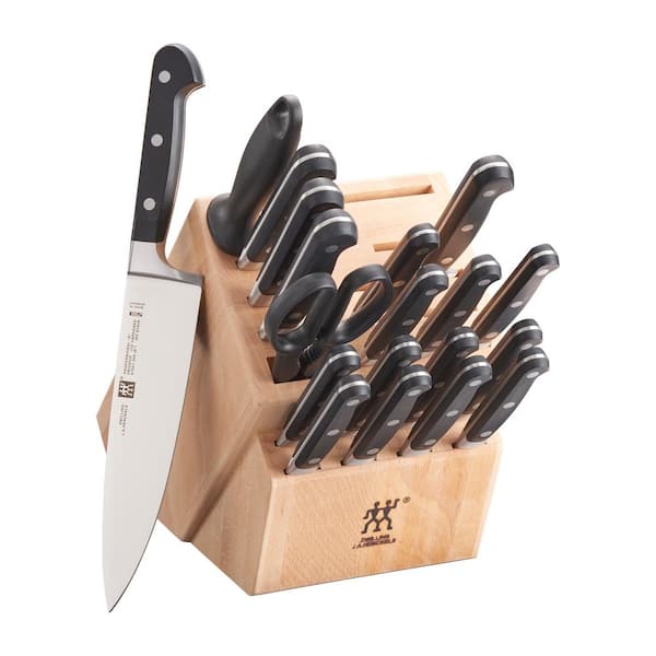 ZWILLING Professional S Stainless Steel 20-piece Knife Block Set