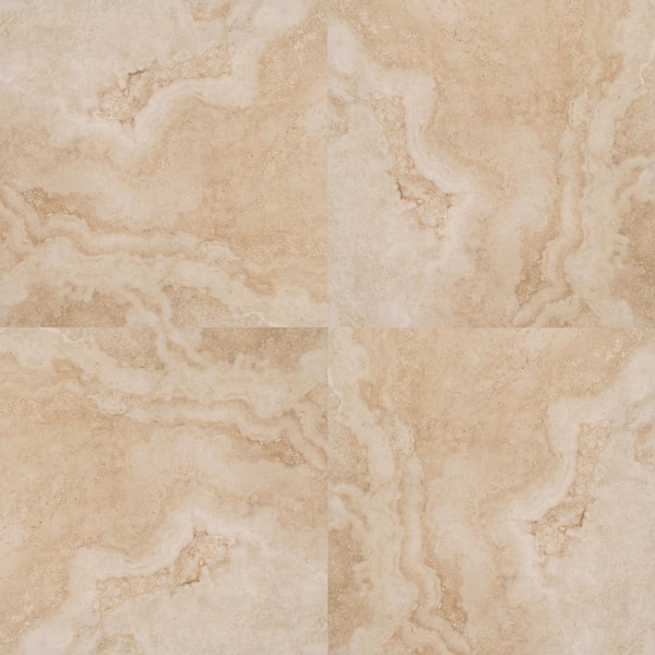 MSI Tierra Beige 2 cm. x 24 in x 24 in. Matte Porcelain Paver Tile (256 sq. ft. / Pallet)