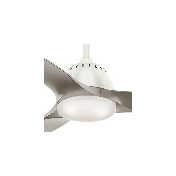 Casablanca Wisp 44 In Led Indoor Fresh, Casablanca Wisp Indoor Ceiling Fan With Led Light And Remote Control