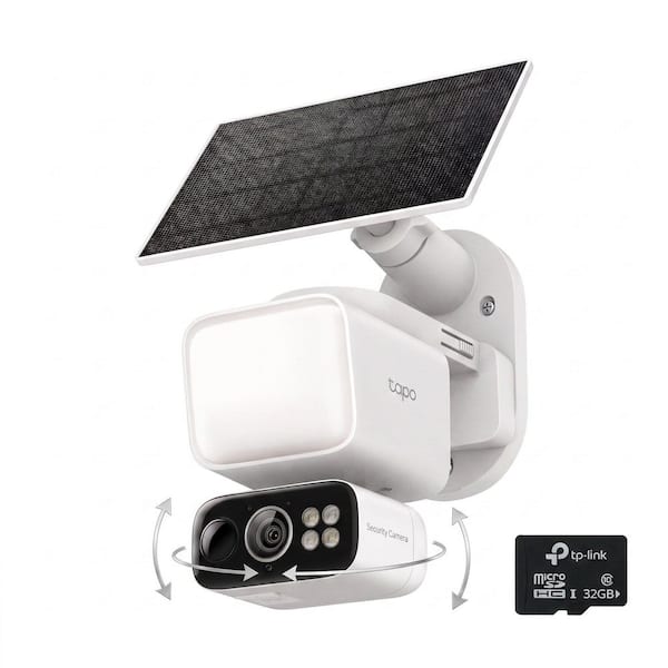 TP-LINK Tapo 2k Solar Charged Battery Powered Pan/Tilt Floodlight