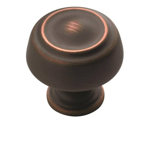 Amerock Kane 1-3/16 in. (30mm) Classic Oil Rubbed Bronze Round Cabinet Knob
