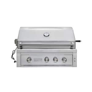 36 in. 4-Burner Built-In Natural Gas Grill
