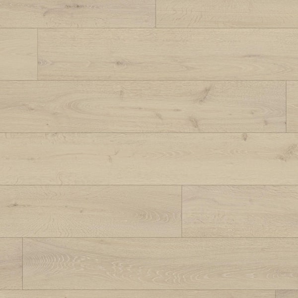 ASPEN FLOORING Parchment 30 MIL x 9.45 in. W x 74.4 in. L Click Lock Waterproof Luxury Vinyl Plank Flooring (24.41 sq. ft./case)