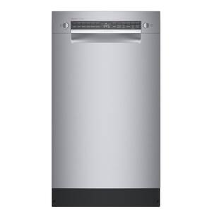 800 Series 18 in. ADA Compact Front Control Dishwasher in Stainless Steel with Stainless Steel Tub and 3rd Rack, 44dBA