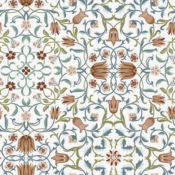 A-Street Prints No 1 Holland Park Floral Multi-Color Non-Pasted Non Woven Wallpaper