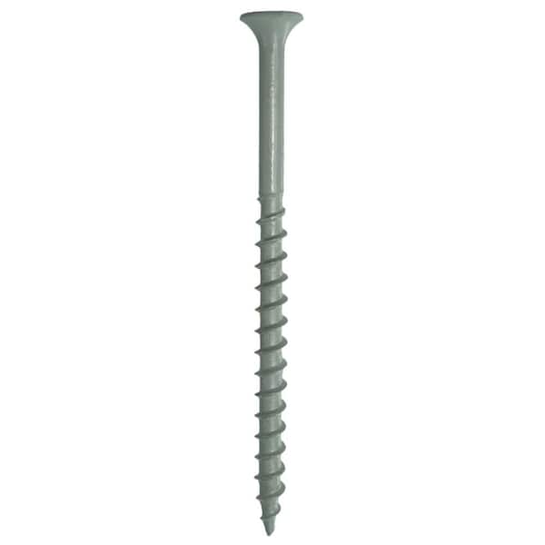 #9 x 3 in. #2 Phillips Bugle Head Coarse Thread Sharp Point Coated Exterior Wood Deck Screw 1 lb. Box