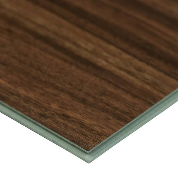 MSI Hawaiian Burnt Koa 6 MIL x 7 in. W x 48 in. L Click Lock