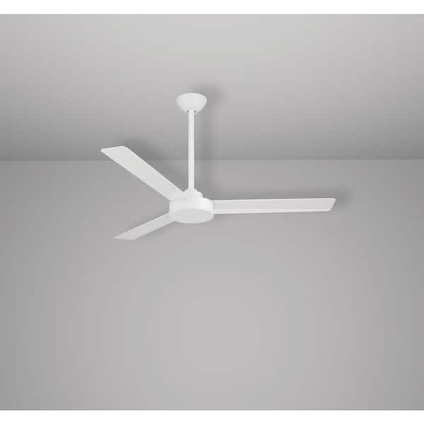 Roto 52 in. Indoor White Ceiling Fan with Wall Control