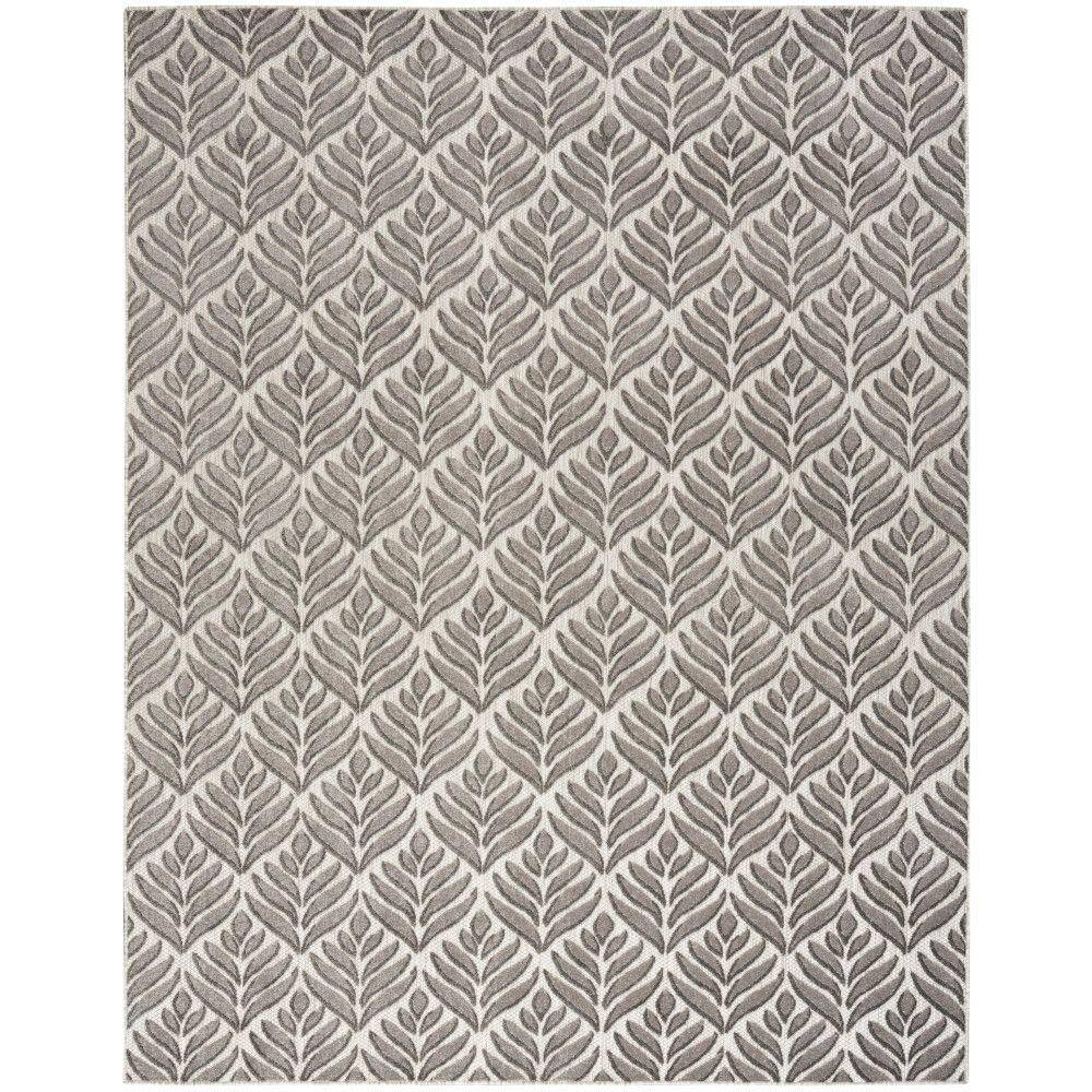 Aloha Charcoal 5 ft. x 8 ft. Botanical Contemporary Area Rug price history on PriceWatchPro