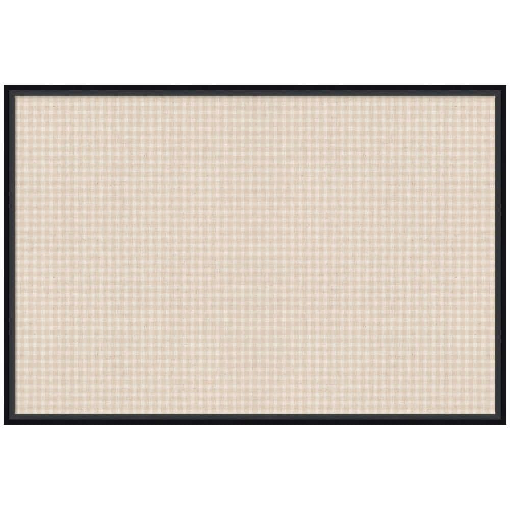 Lucie 25 in. x 37 in. Black Wood Framed Memo Board price history on PriceWatchPro