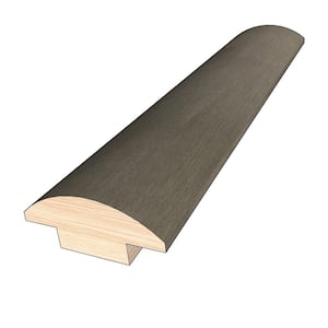 Winter Stone 0.445 in. Thick x 1-1/2 in. Width x 78 in. Length Hardwood T-Molding