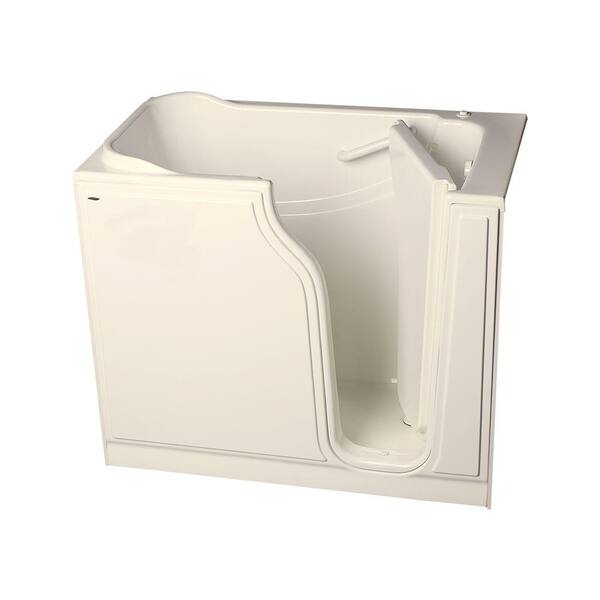 American Standard Gelcoat Standard Series 52 in. x 30 in. Walk-In Air Bath Tub in Linen