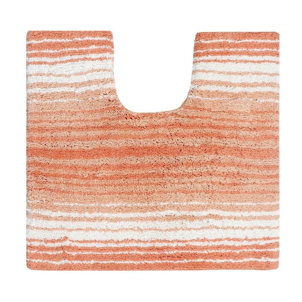 100% Cotton Gradiation Collection Machine Washable 20x20, Coral