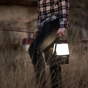 2000 Lumens Hybrid Power LED Lantern with Rechargeable Battery Included