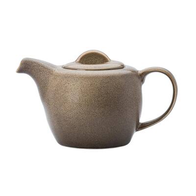 14 oz. Chestnut Porcelain Tea Pots (Set of 12)