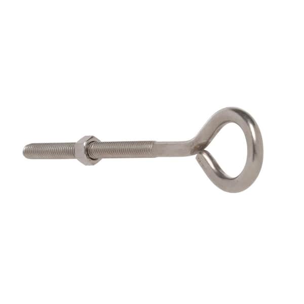3/8 in. x 7 in. Stainless Steel Eye Bolt with Nut