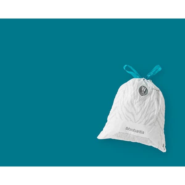 Brabantia 1.3 Gal. 5 l PerfectFit Trash Can Liners Code W 200Bags