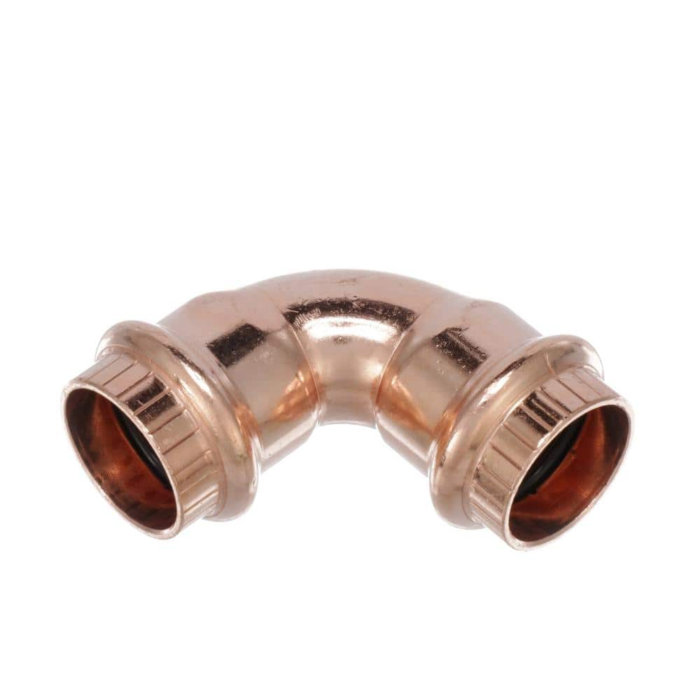 1 90 Degrees Elbow Press x Press (BAG OF 2)- COPPER PIPE FITTING