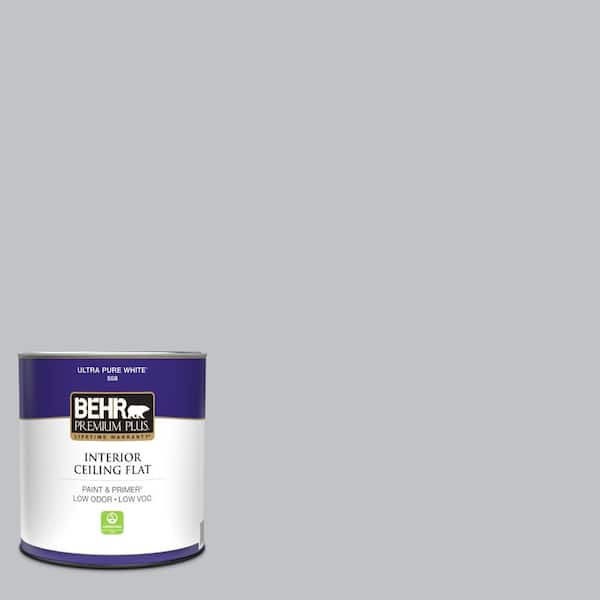 1 qt. #N510-2 Galactic Tint Ceiling Flat Interior Paint