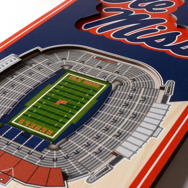 Denver Broncos 6'' x 19'' 3D StadiumView Banner