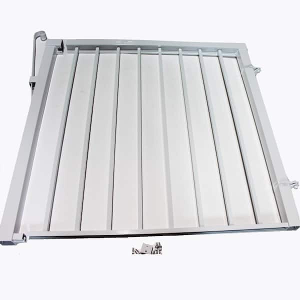 Vista Railing Systems Inc Regular Picket Gate Gloss White 42 in. Tall x Up to 48 in. W