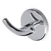 Glacier Bay Dorset Double Robe Hook in Chrome B2541101CP - The Home Depot